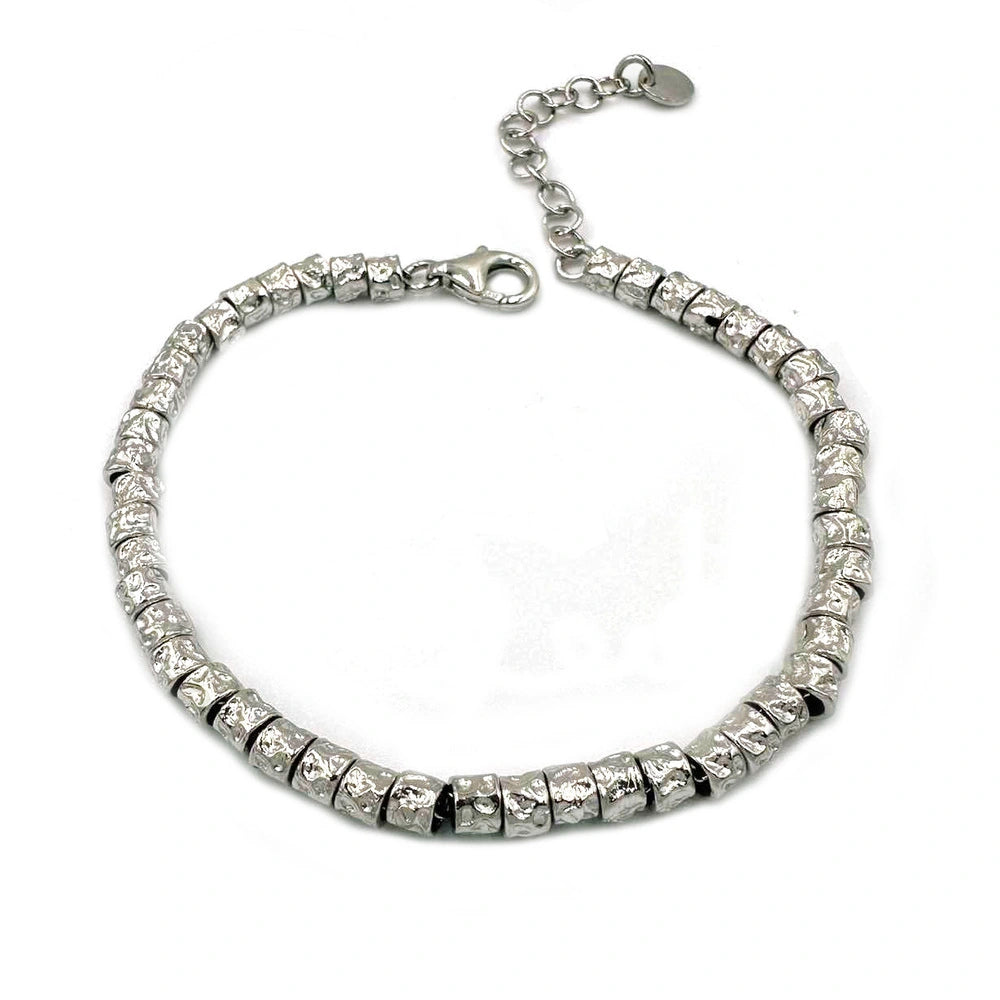 Bracciale con Pepite Granelli Argento 925