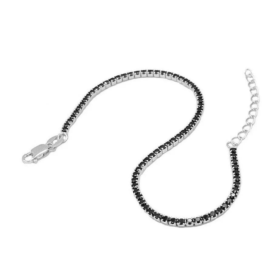 bracciale tennis argento 925 uomo donna