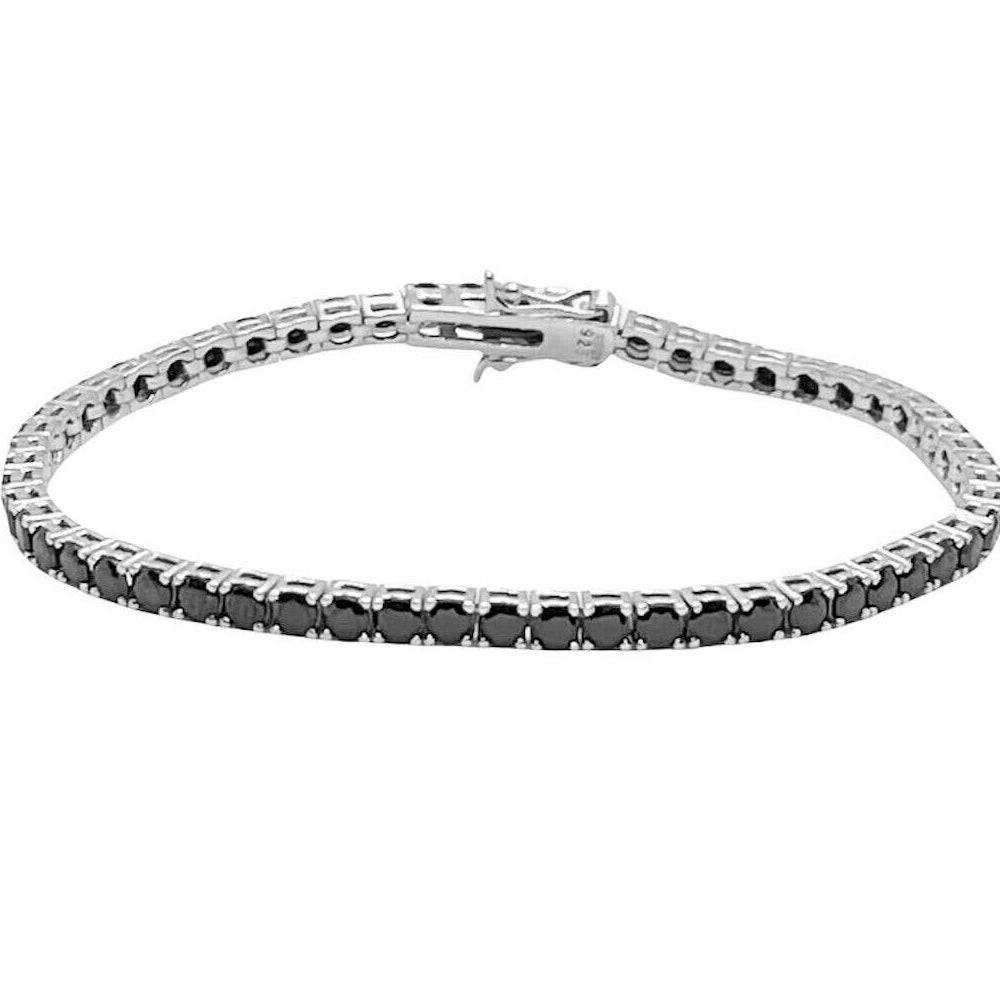 bracciale tennis argento 925 uomo donna