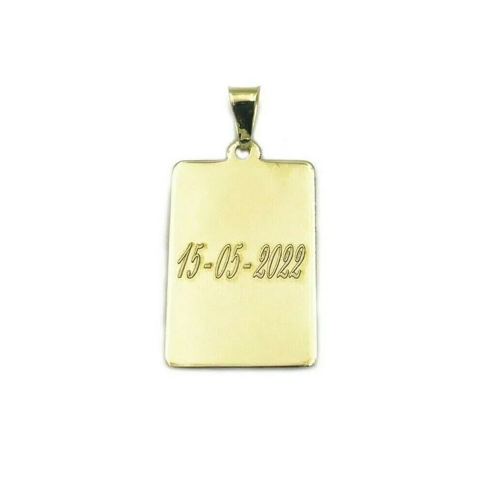ciondolo in oro personalizzato