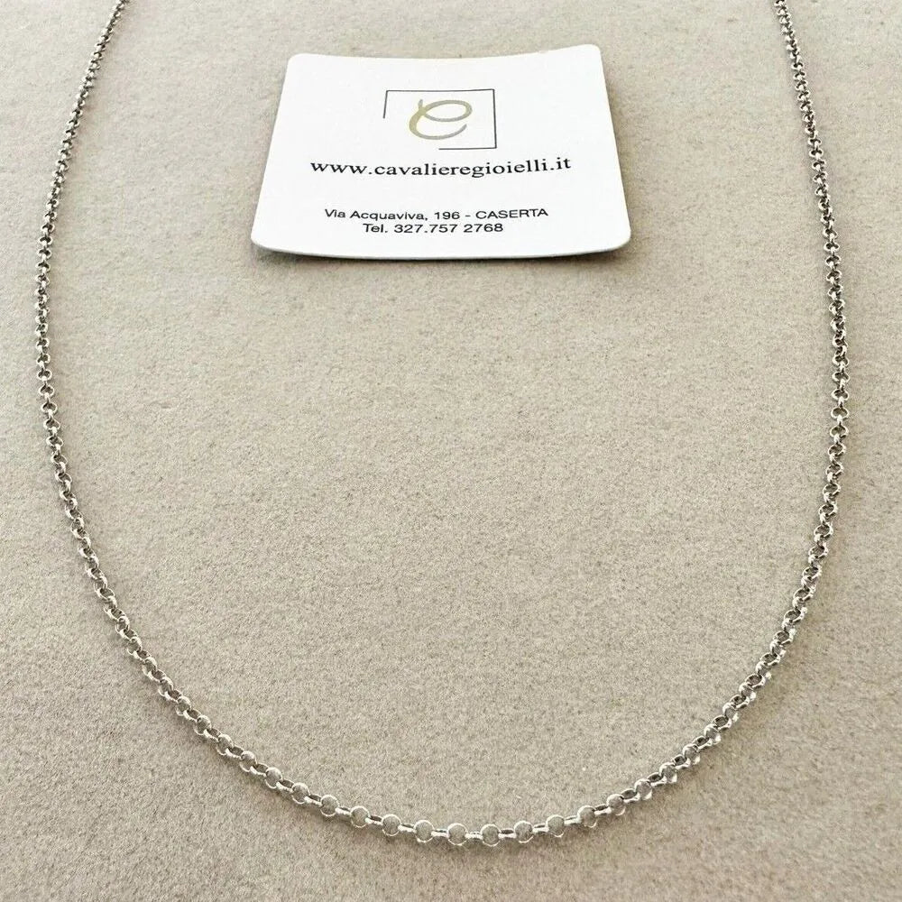 collana argento varie misure