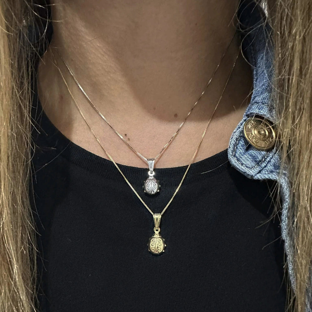 Collana Coccinella Argento 925