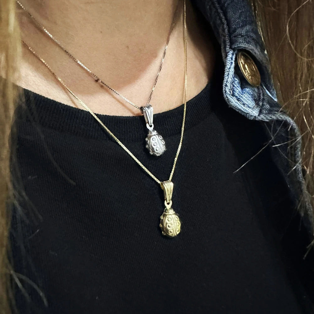 Collana Coccinella Argento 925