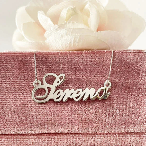 Collana con nome personalizzato / Collana personalizzata in oro, argento e oro rosa / Collana per donna / Regalo per lei / Regalo per la festa della mamma - Italia Collana con nome personalizzato / Collana personalizzata in oro, argento e oro rosa / Collana per donna / Regalo per lei / Regalo per la festa della mamma - Italia