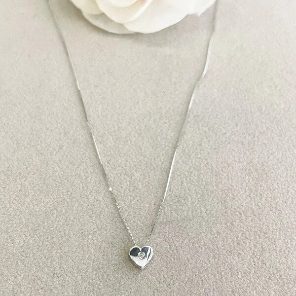 collana punto luce in oro e diamante