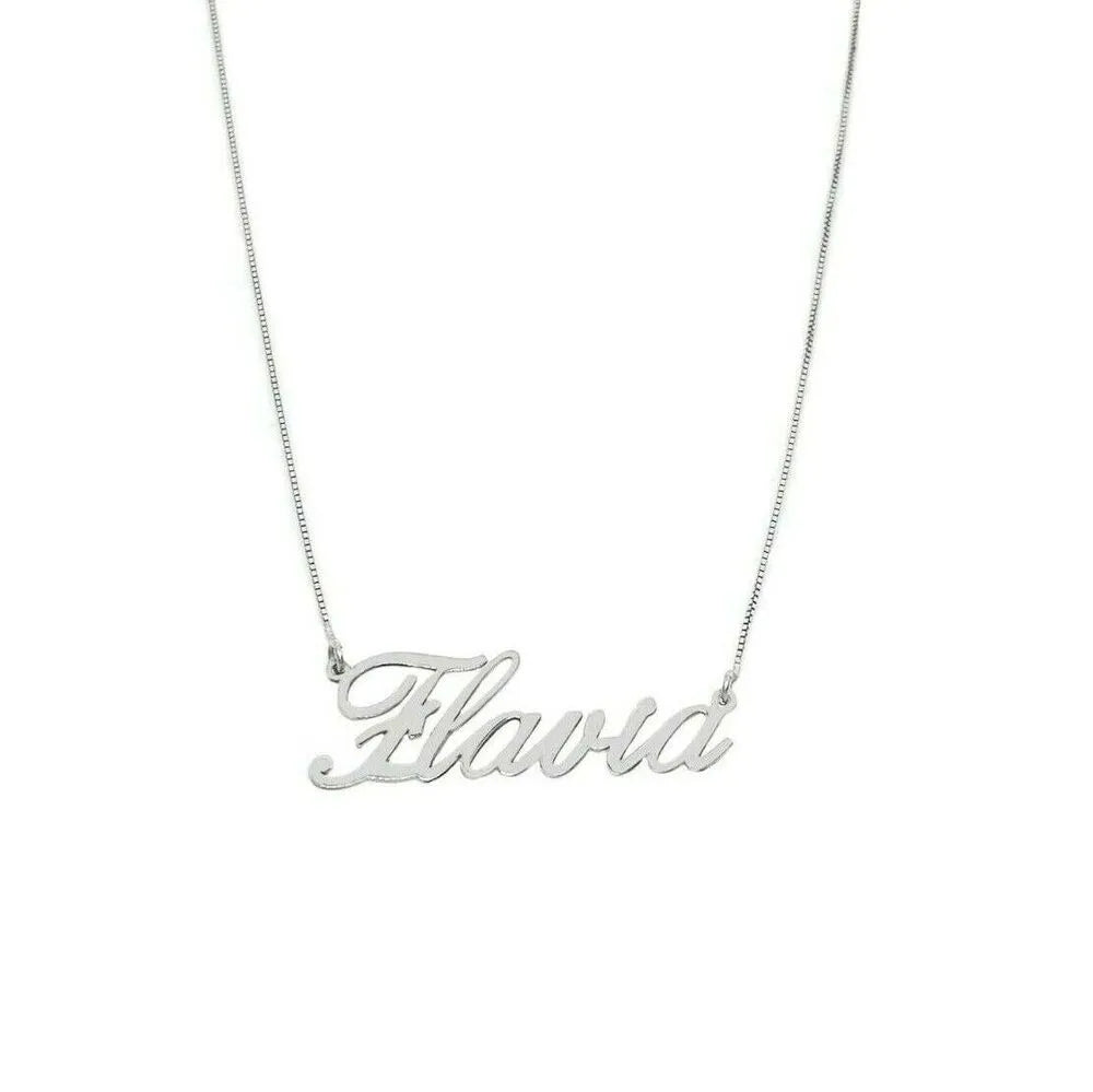 collana con nome in argento 925