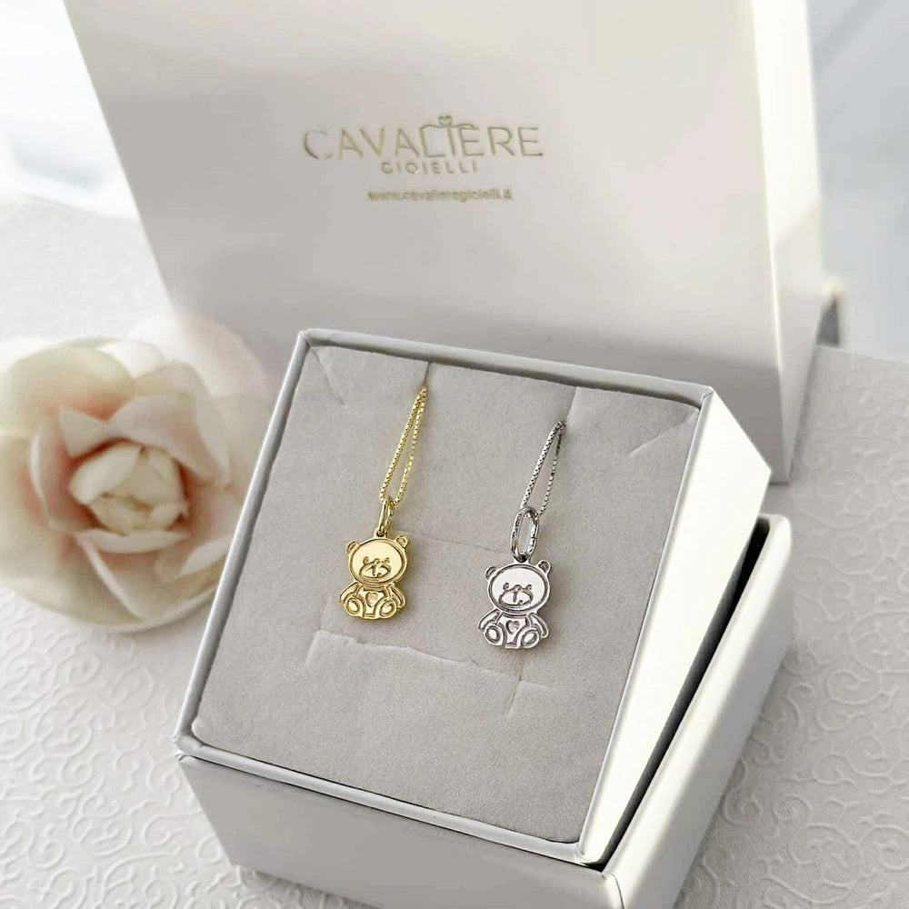 Collana Orsacchiotto Teddy Argento 925