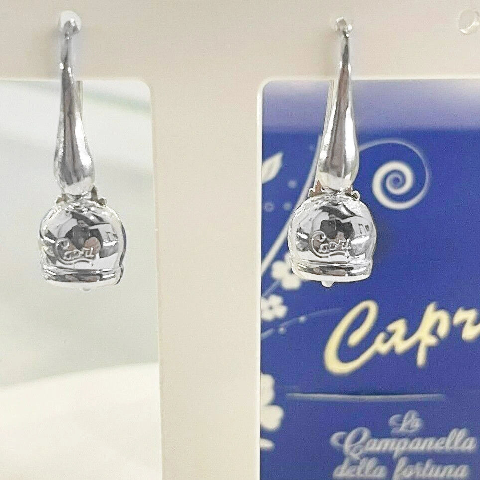 orecchini con campanella capri argento 925
