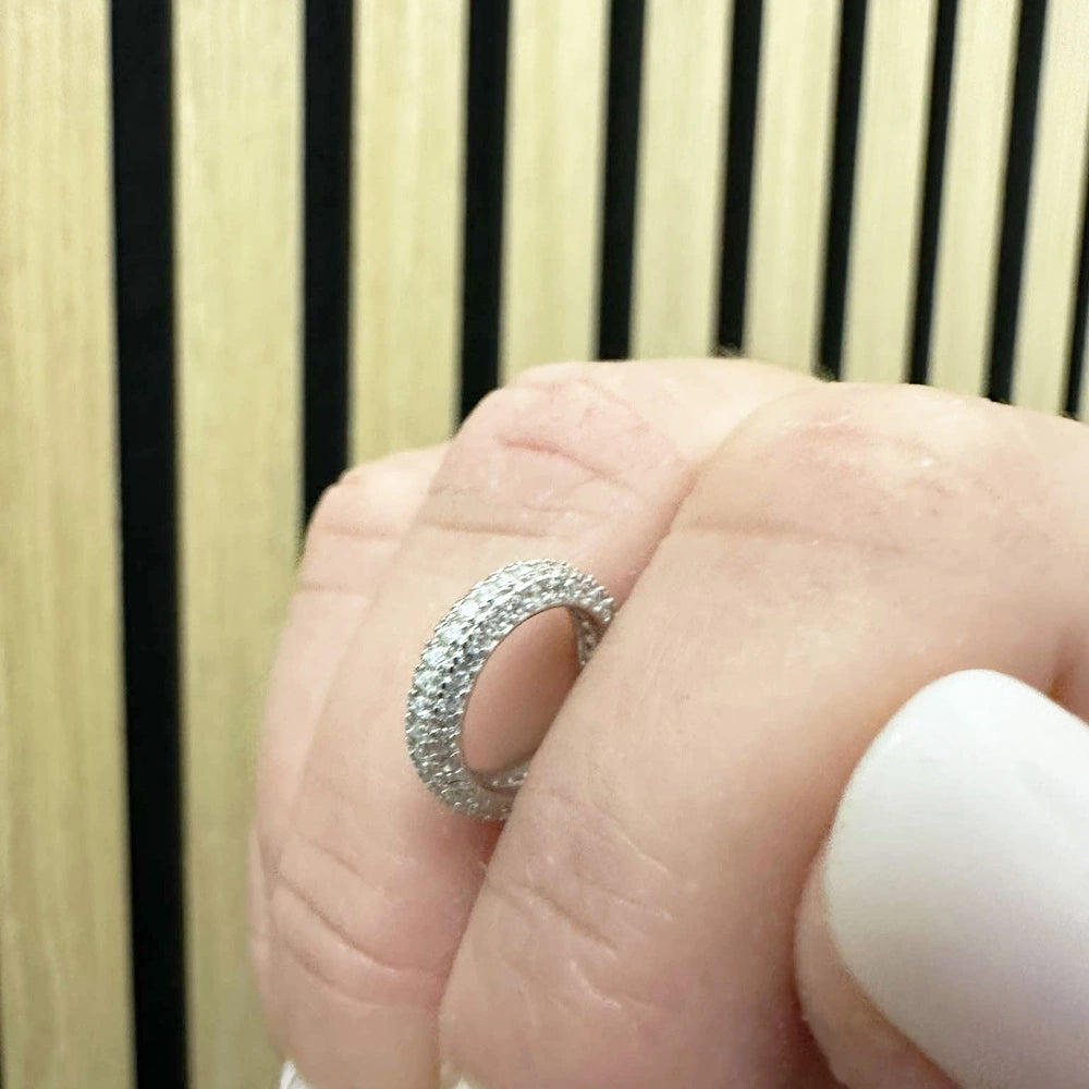 Orecchino Ear Cuff Cerchio Argento 925