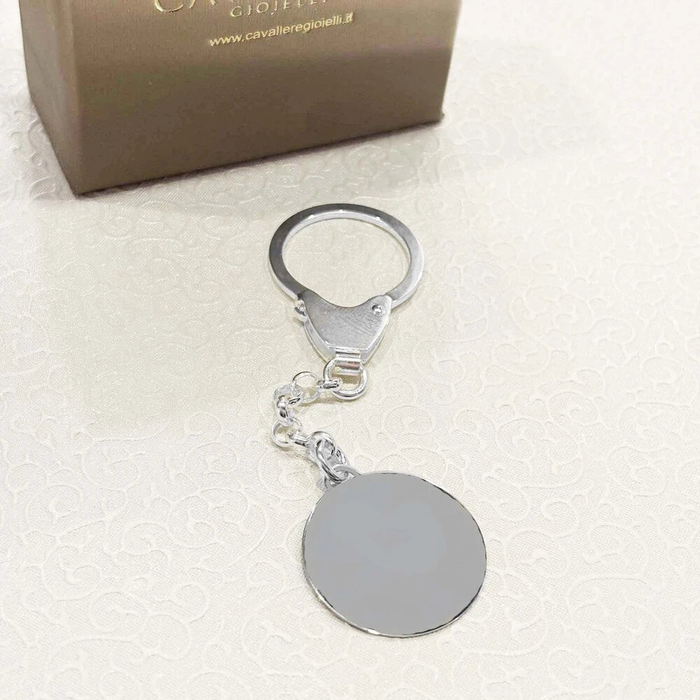 Portachiavi Personalizzato in Argento 925