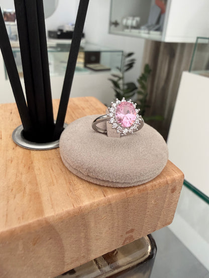 Anello Kate Argento 925 Rosa