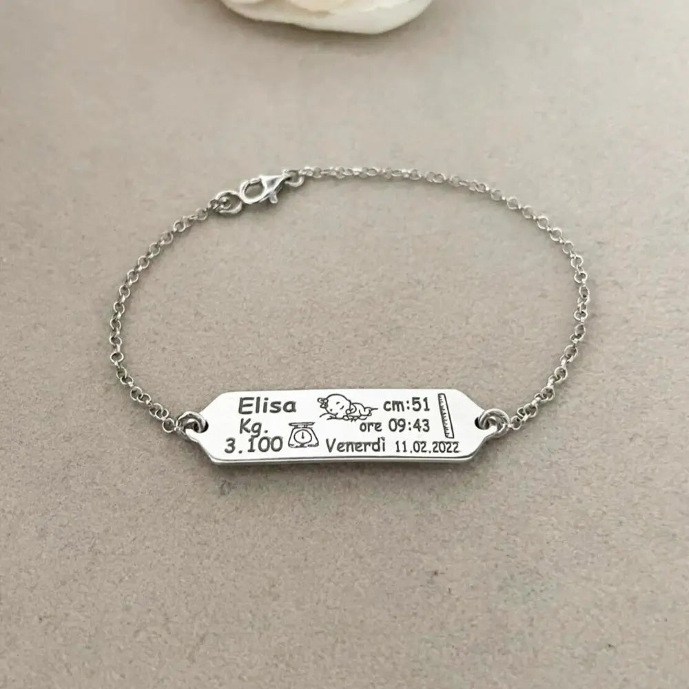 Bracciale CDE 925 Argento Sterling Con Pietra Nascita E Simbolo Infinito, Dainty, Catena Regolabile 17+4,5 Cm, Regalo Per Compleanno, Mamma, Moglie (Ottobre)