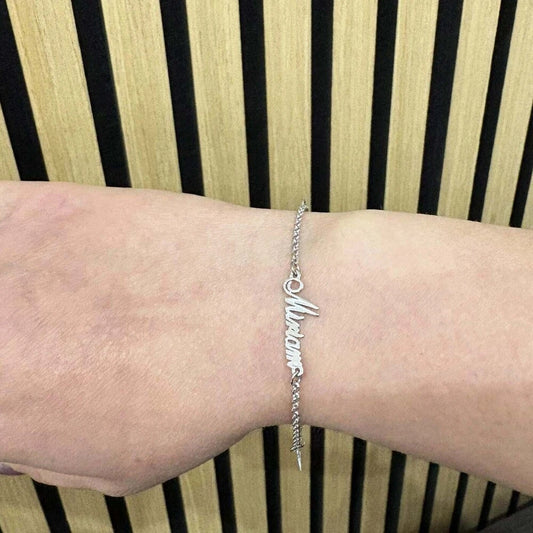 Bracciale Nomi Personalizzato in Argento 925