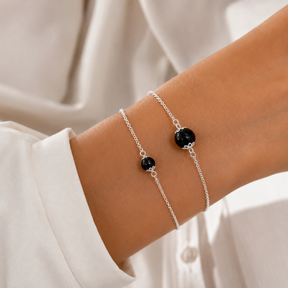 Su Coccu Bracciale Sardo Portafortuna in Argento 925