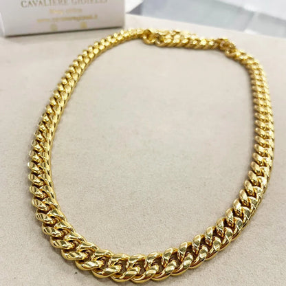 collana catena acciaio