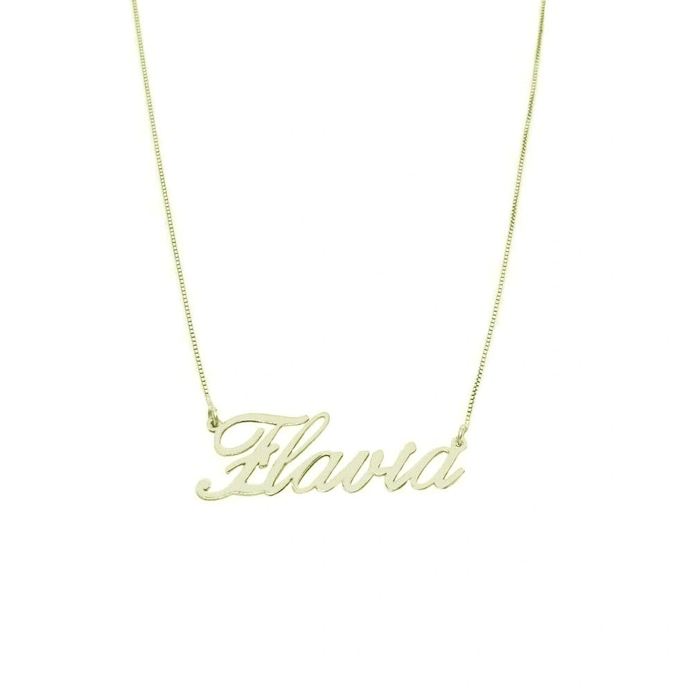 Collana con Nome Carolina in Argento 925 Placcato Oro 18kt - Gioielli personalizzati in oro e argento made in Italy Collana con Nome Carolina in Argento 925 Placcato Oro 18kt - Gioielli personalizzati in oro e argento made in Italy