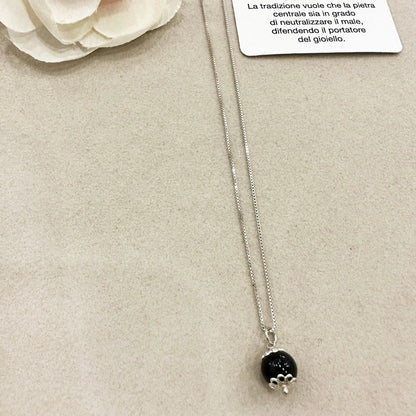 collana su coccu argento 925