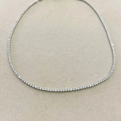 collana tennis argento 925