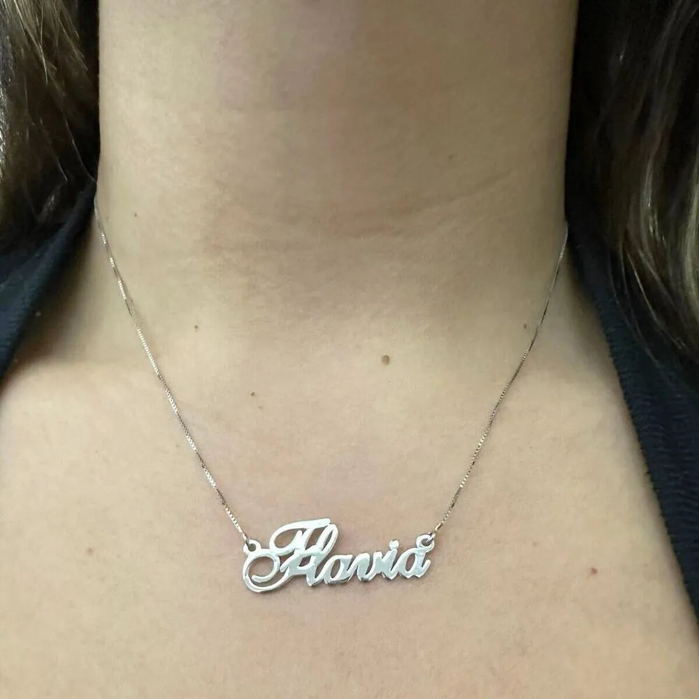 collana con nome in argento 925