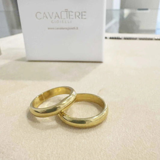 Fedi Nuziali Argento 925 Coppia 10 Grammi