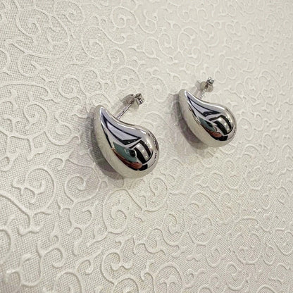 Orecchini A Goccia Piccoli Da Donna 2Jewels Minimal Chic In Acciaio Dorato - Foto 8